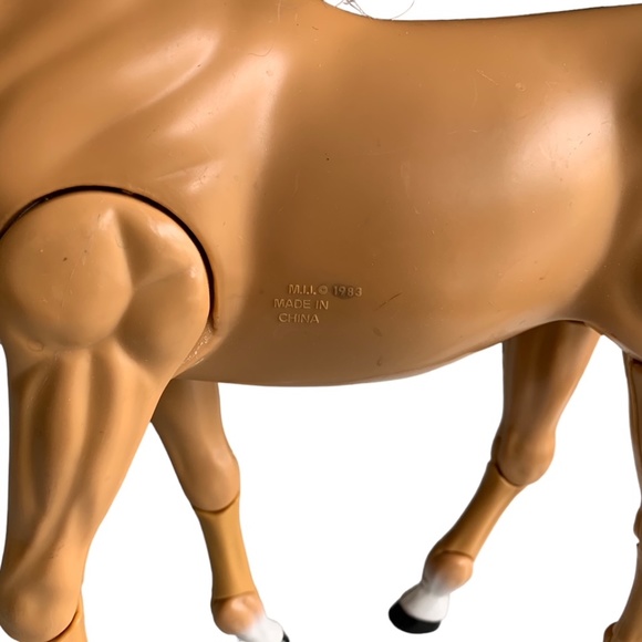 Mii Vintage Tan Horse Jointed 1983 - Picture 3 of 8
